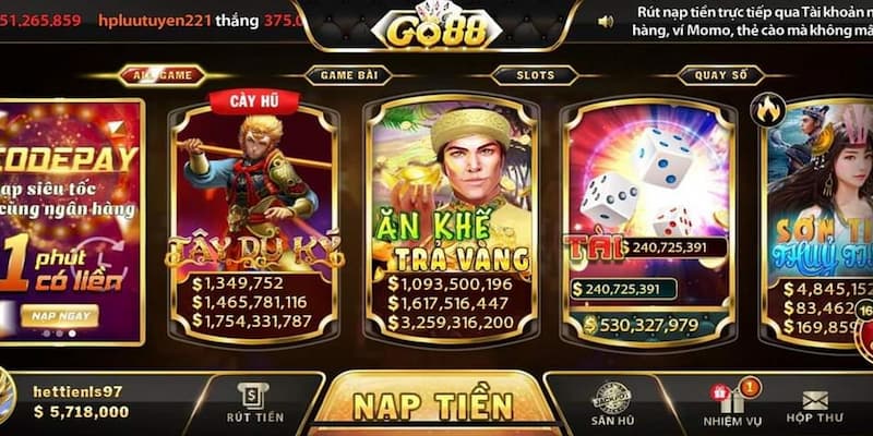 Nạp tiền GO88 những lưu ý quan trọng