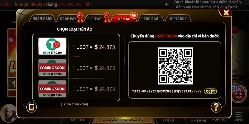 Cách nạp tiền GO88 Cách nạp tiền GO88 lưu ý cần thiết